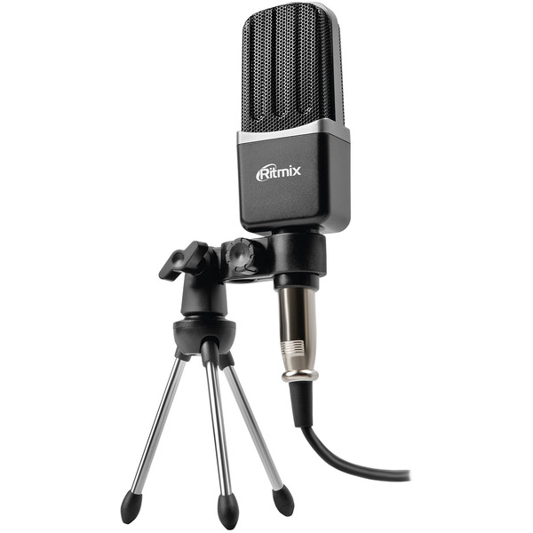 Микрофон Ritmix RDM-123 (черный)