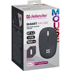 Мышь Defender Smart MM-396 (черный)
