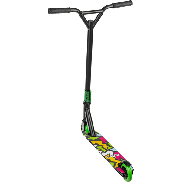 Самокат трюковый Ricos Zing JSCJ100S (черный/разноцветный)