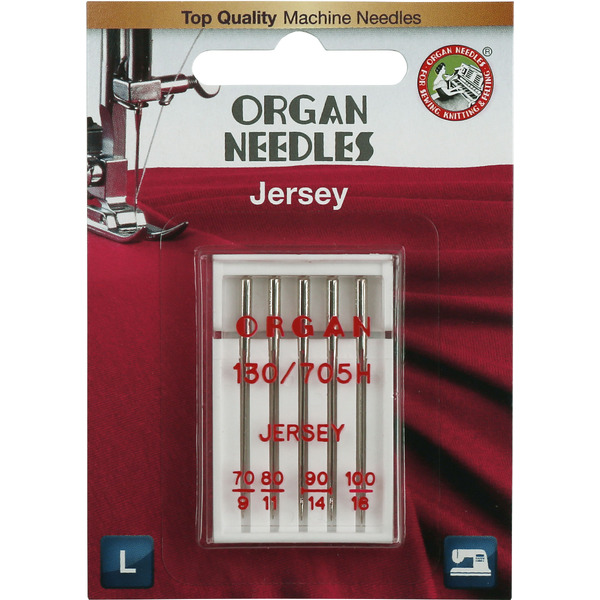 Иглы ORGAN NEEDLES Джерси 5/70 -100 Blister