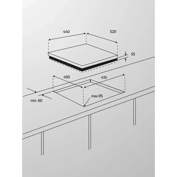 Варочная поверхность газовая Simfer H45V30M025