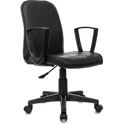 Кресло Бюрократ CH-327 (черный экокожа)