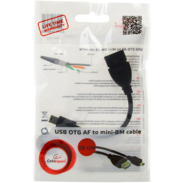 Адаптер Cablexpert A-OTG-AFBM-002