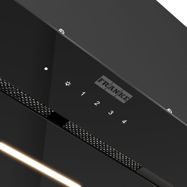 Кухонная вытяжка FRANKE LUCE 90 BK черное стекло 305.0738.598