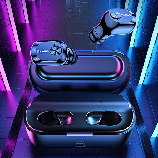 Наушники BASEUS Encok W01 (черный)