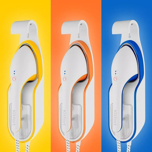 Ручной отпариватель Kitfort КТ-9129-3 (бело-синий)