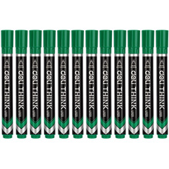 Набор маркеров перманентных Deli Think EU10150-P (12 шт)