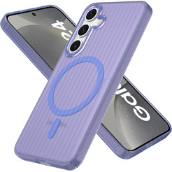 Задняя накладка CASE Translucent Strip Samsung Galaxy S24, синий