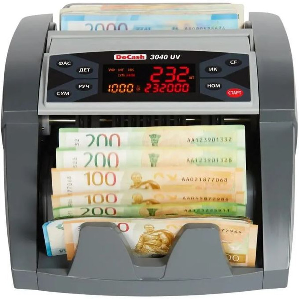 Счетчик банкнот DoCash 3040 UV 6884