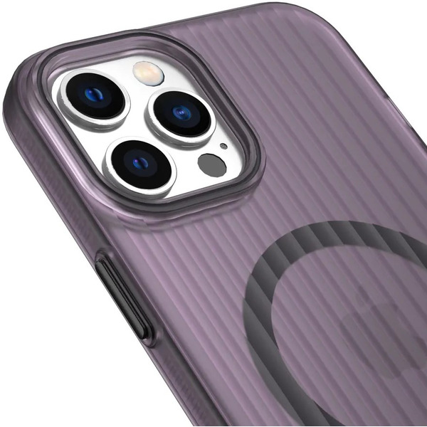 Задняя накладка CASE Translucent Strip Apple iPhone 11 Pro Max (черный)