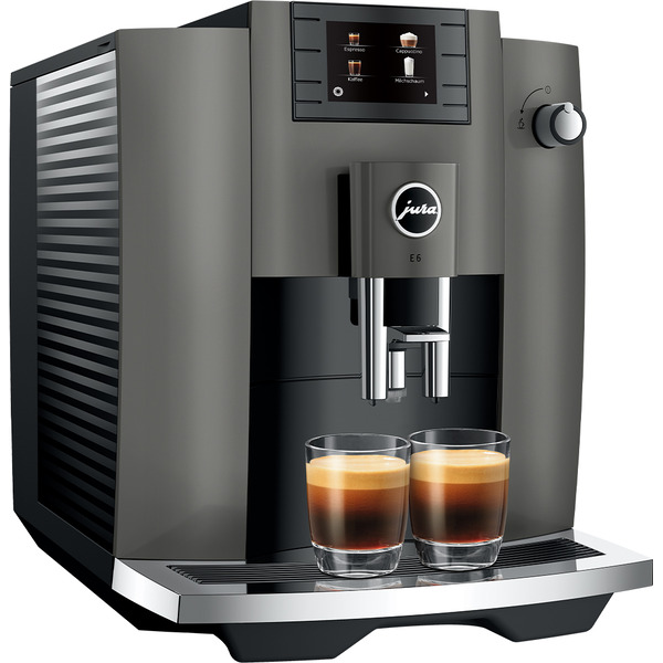 Кофемашина JURA E6 Dark Inox (15439)