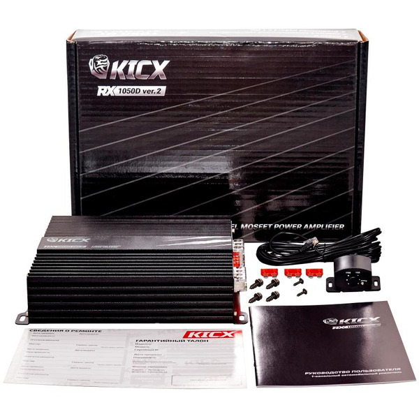 Автомобильный усилитель KICX RX 1050D ver.2