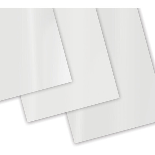 Картонная обложка для переплета BRAUBERG A4 250 г/м2 100 шт 530840 (белый)