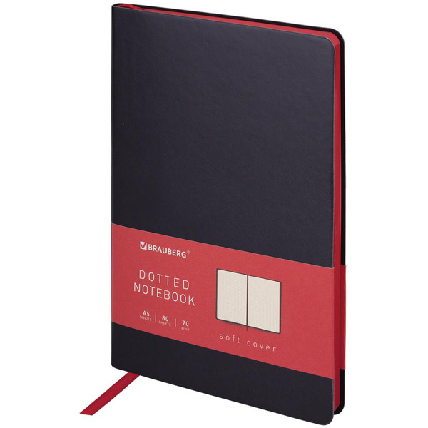 Блокнот BRAUBERG 113314 (черный)