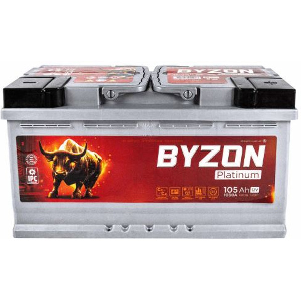 Автомобильный аккумулятор BYZON Platinum R+ (105 А·ч)