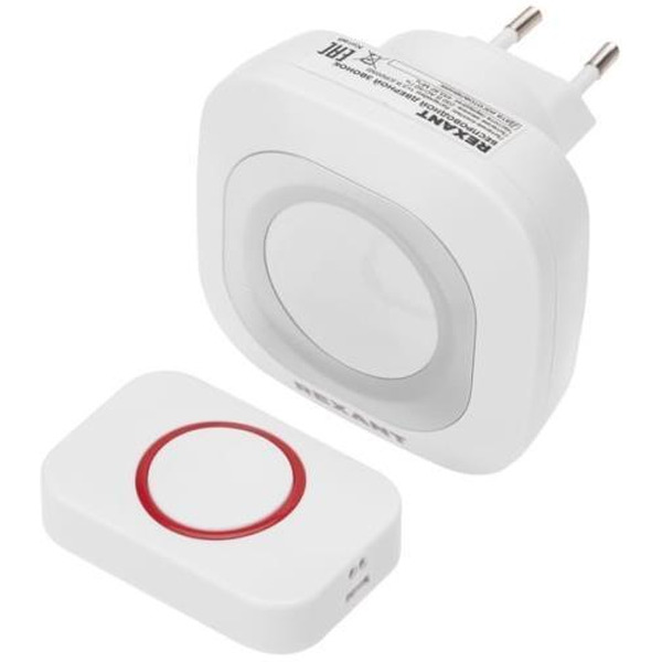 Беспроводной дверной звонок в розетку c цифровым кодированием Rexant 73-0090