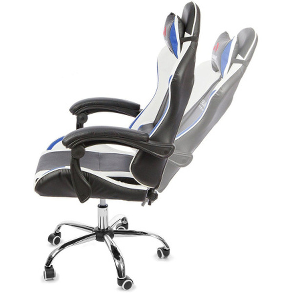 Игровое кресло Calviano Asti Ultimato (черный/белый/синий)
