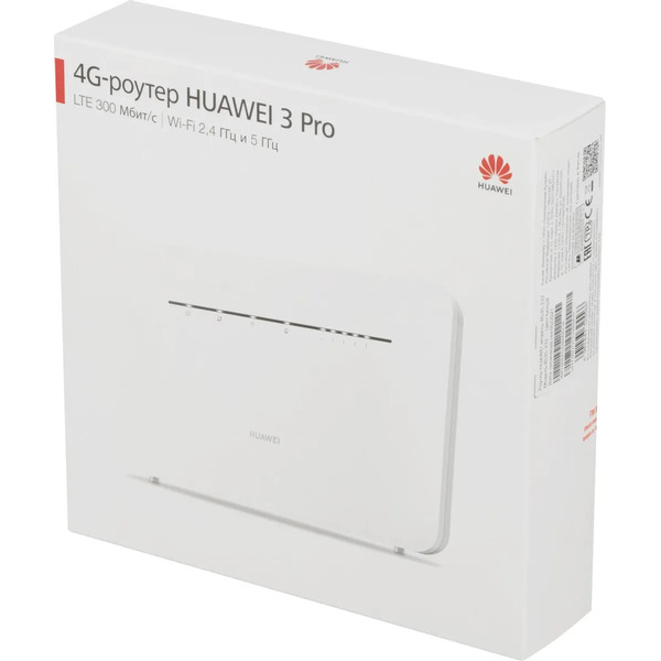 4G Wi-Fi роутер Huawei 4G CPE 3 B535-232a (белый)