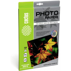 Фотобумага Cactus CS-MA422020DS
