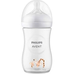 Бутылочка для кормления Philips Avent Natural Response SCD837/66 260 мл (декор "Жираф")