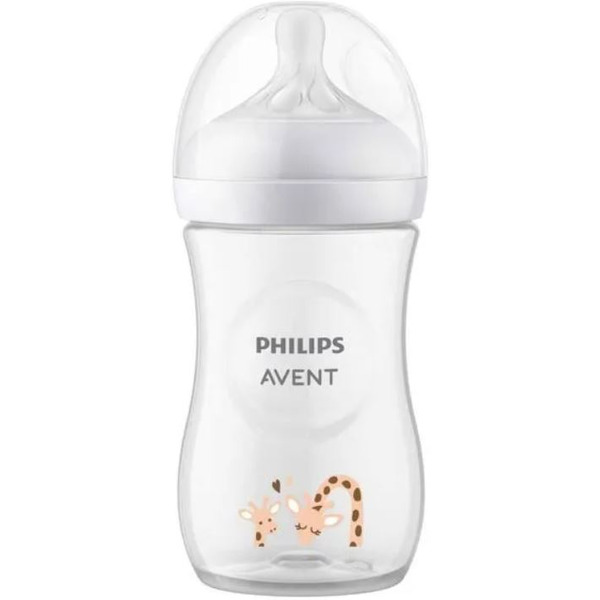 Бутылочка для кормления Philips Avent Natural Response SCD837/66 260 мл (декор "Жираф")