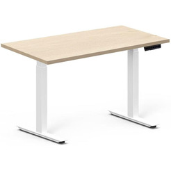 Стол для работы стоя Fit Focus X-2 с электроприводом (белый, сосна аланд полярная)