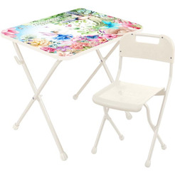 Комплект мебели с детским столом Ника КП1/Ф С феями