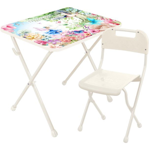 Комплект мебели с детским столом Ника КП1/Ф С феями