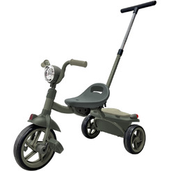 Трехколесный велосипед с ручкой Bubago Jerry BG 200-3 (зеленый)