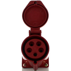 Розетка стационарная наружная EKF 125 3Р+РЕ+N 32А 380В IP44 PROxima