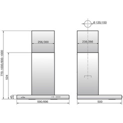 Вытяжка Elikor Квадра 90П-650-К3Д 945817 (белый)
