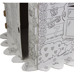 Домик-раскраска BRAUBERG Kids. Раскраска. Сказочный 880364