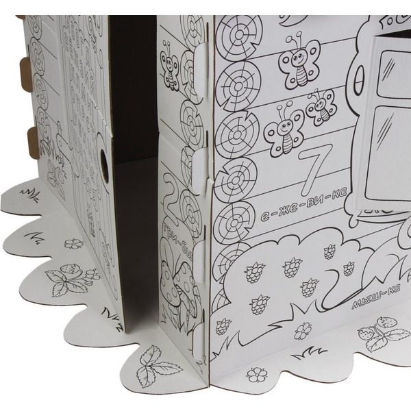 Домик-раскраска BRAUBERG Kids. Раскраска. Сказочный 880364