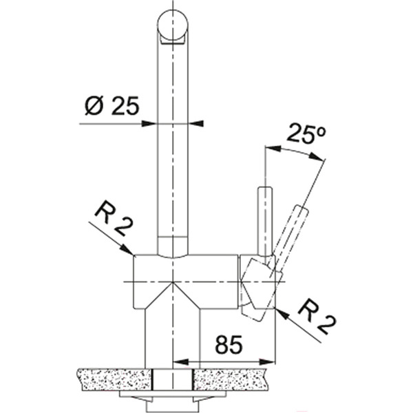 Смеситель Franke Atlas Neo 115.0550.424