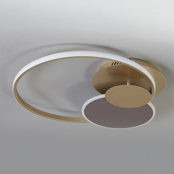 Потолочный светильник ESCADA 10247/3LED (золото/кофейный)