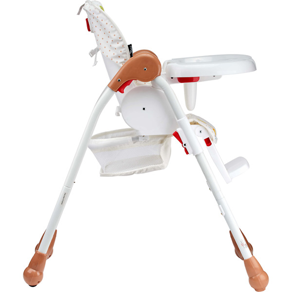 Стульчик для кормления Lorelli Oliver White Beige Giraffe