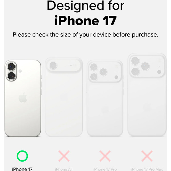 Чехол Ringke FUSION MAGNETIC для iPhone 17 CLEAR