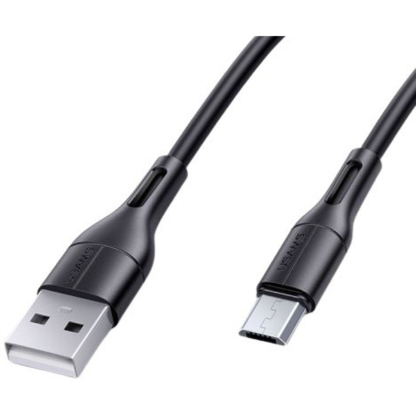 Кабель Usams MicroUSB US-SJ502 U68 (черный)