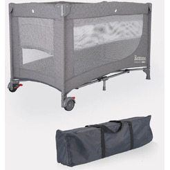 Манеж-кровать Rant Romano RP100 (серый)