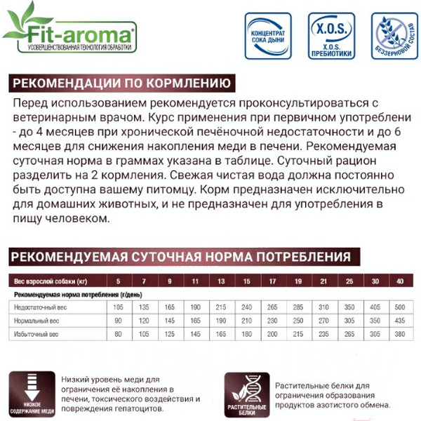 Сухой ветеринарный корм для собак Monge Vet Solution Hepatic (2кг)