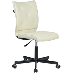 Кресло Бюрократ KE-330M Klaus (слоновая кость)