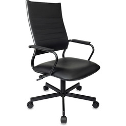 Офисное кресло Бюрократ CH BALANCE (черный, экокожа)