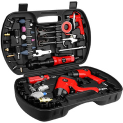 Набор пневмоинструмента и аксессуаров Deko DKPT61 Set 61 (018-1105)