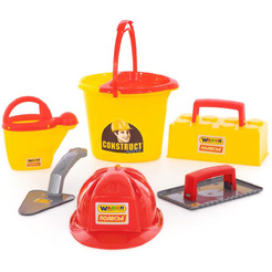 Набор инструментов игрушечных Полесье Набор каменщика Construct №5 50199