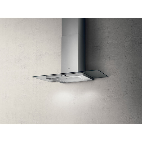 Кухонная вытяжка Elica Flat Glass IX/A/90