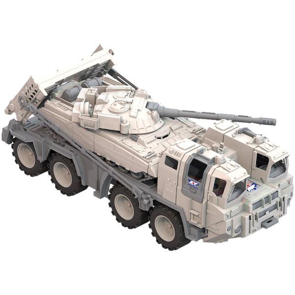 Военный тягач  Нордпласт Арктика с танком 288_NP