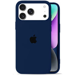 Бампер Bingo Silicone Case для APPLE iPhone 17 Pro (темно-синий)