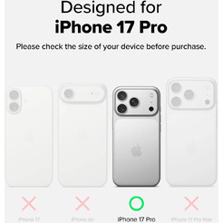 Чехол Ringke UX MAGNETIC для iPhone 17 Pro SMOKE BLACK