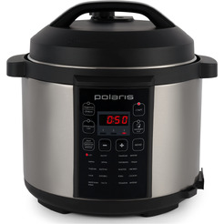 Мультиварка POLARIS PPC 1105AD (черный/сталь)