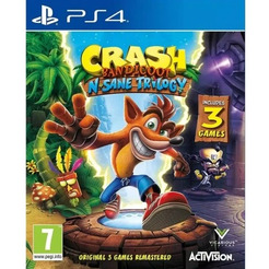Игра Crash Bandicoot N.Sane Trilogy Remastered для PlayStation 4